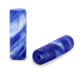 Natuursteen tube kraal 13x4mm Lolite blue